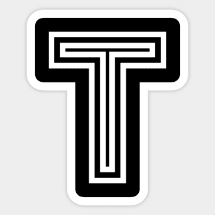 Letter T Sticker